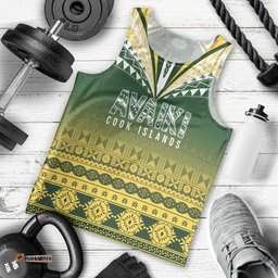 Cook Islands Rugby Custom Men Tank Top Kuki Avaiki LT7