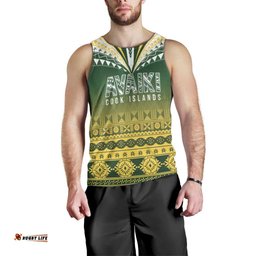 Cook Islands Rugby Custom Men Tank Top Kuki Avaiki LT7