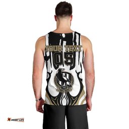 Custom Collingwood Black Men Tank Top Unique Style DT05