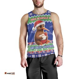 New Zealand Christmas Men Tank Top Have Yourself A Kiwi-tastic Christmas LT05