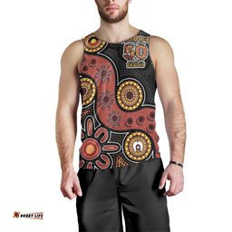 NAIDOC Week 2026 Men Tank Top 50 Years of Deadly Indigenous Pride LT18