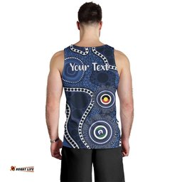 Geelong Cats NAIDOC Week 2026 Personalised Men Tank Top 50 Years of Deadly Aboriginal Art LT14