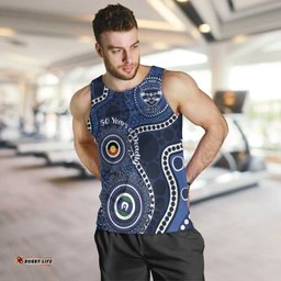 Geelong Cats NAIDOC Week 2026 Personalised Men Tank Top 50 Years of Deadly Aboriginal Art LT14