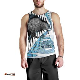 New Zealand Silver Fern Curling Personalised Men Tank Top Aotearoa Kiwi Ponga Paua Shell Version LT14