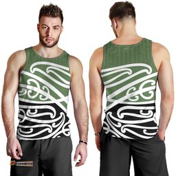 Green Fern New Zealand Kowhai Ngutukak Men Tank Top LT9
