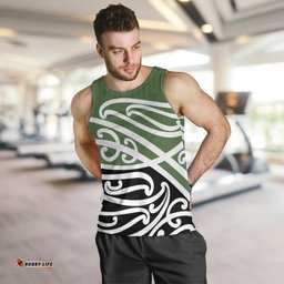 Green Fern New Zealand Kowhai Ngutukak Men Tank Top LT9