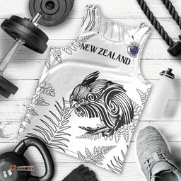 Custom New Zealand Kiwi Football Men Tank Top Aotearoa Silver Fern LT14