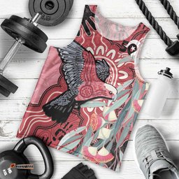 Personalised Australia Galah NAIDOC Week 2026 Men Tank Top 50 Years of Deadly Aboriginal Art LT14