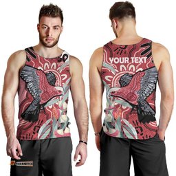 Personalised Australia Galah NAIDOC Week 2026 Men Tank Top 50 Years of Deadly Aboriginal Art LT14