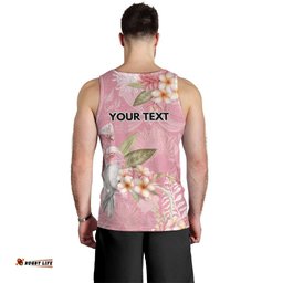 Personalised Galah Cockatoo Fighting in Pink Men Tank Top Australian Breast Cancer Spirit LT9