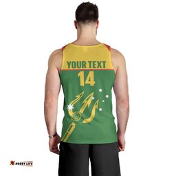 Custom Tasmania Bowls Australia Men Tank Top Go Tasmanian Tridents LT14