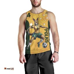 Polkinghorne Australia Matildas Men Tank Top 2024 Thank You Polks LT14