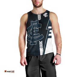 Personalized Carlton Blues Men Tank Top Modern Geometric Sports Graphic Style TS04