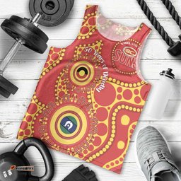 Suns NAIDOC Week 2026 Personalised Men Tank Top 50 Years of Deadly Aboriginal Art LT14