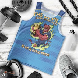 Pride of Norths Rugby Spirit Custom Men Tank Top Queensland Grand Final Edition 2025 LT9