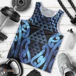 Taniko Motifs Matariki New Zealand Men Tank Top NZ Niho Taniwha Poutama LT14