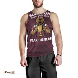 Pride of Burleigh Rugby Spirit Custom Men Tank Top Queensland Grand Final Edition 2025 LT9