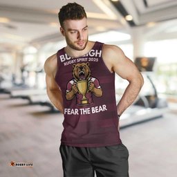 Pride of Burleigh Rugby Spirit Custom Men Tank Top Queensland Grand Final Edition 2025 LT9