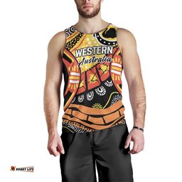 Western Australia Golden State Men Tank Top LT9