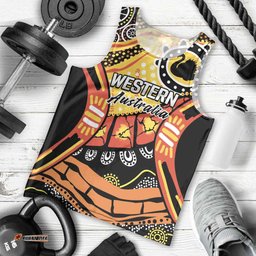 Western Australia Golden State Men Tank Top LT9