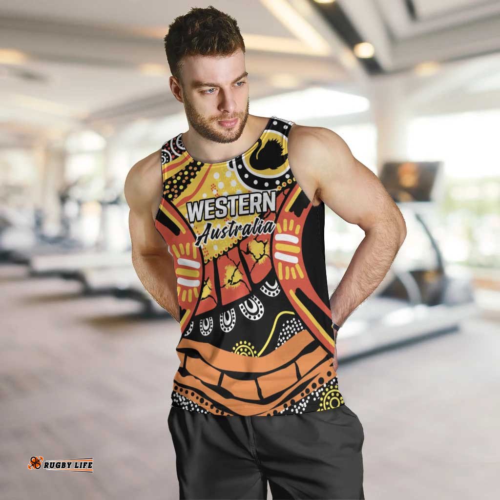 Western Australia Golden State Men Tank Top LT9