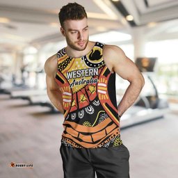 Western Australia Golden State Men Tank Top LT9
