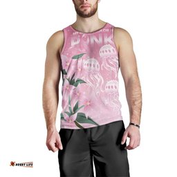 Personalised Pink Boronia of Hope Men Tank Top Australias Fight Against Breast Cancer LT9