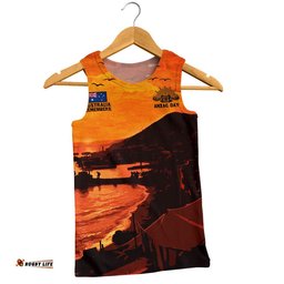 Australia Men Singlet Australia Remembers In Sacred Dawn