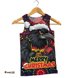 Adelaide Crows Men Singlet Ugly Christmas Knit Patterns Vintage Jersey