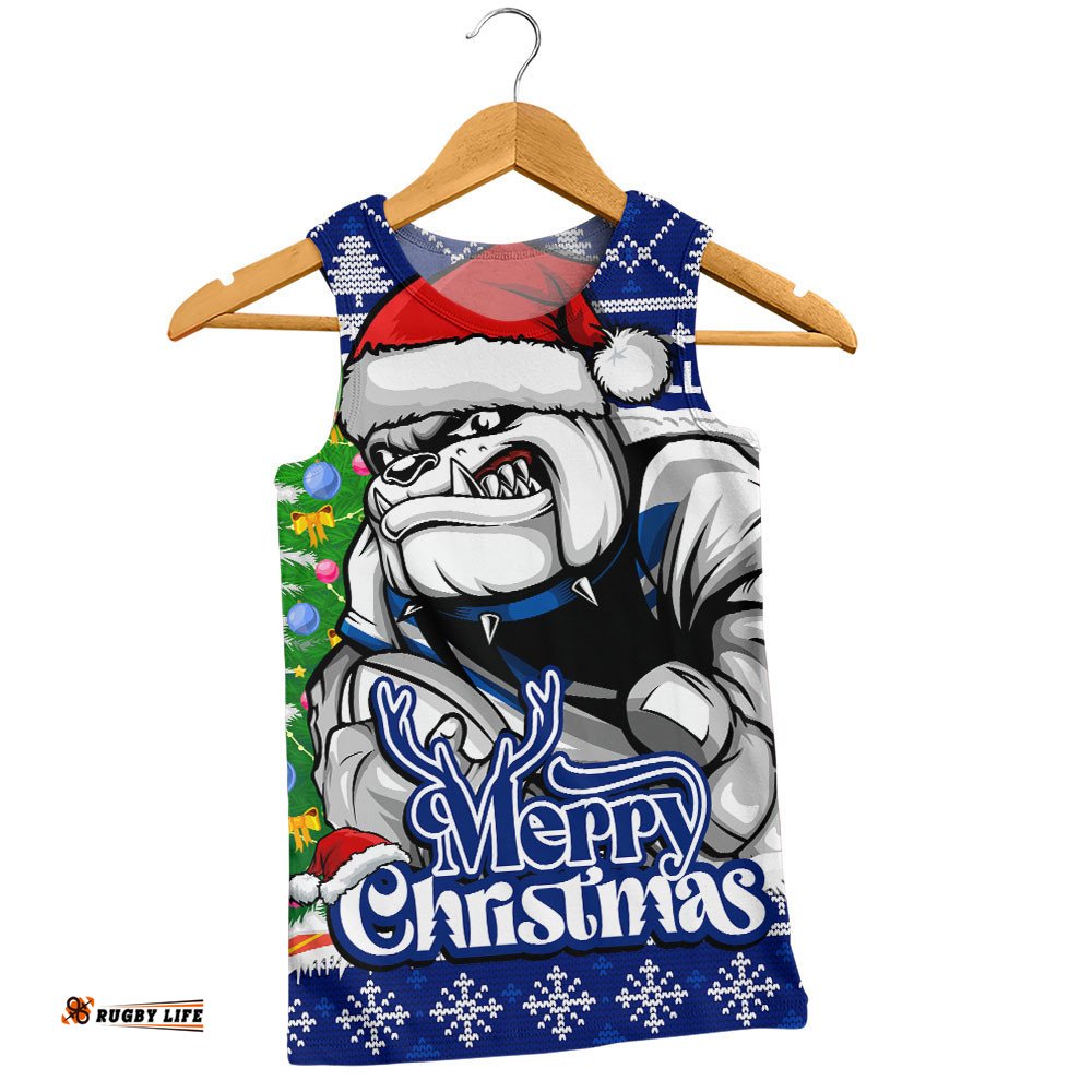 Canterbury-Bankstown Bulldogs Men Singlet Merry Christmas Game Day Knit Style Team Edition