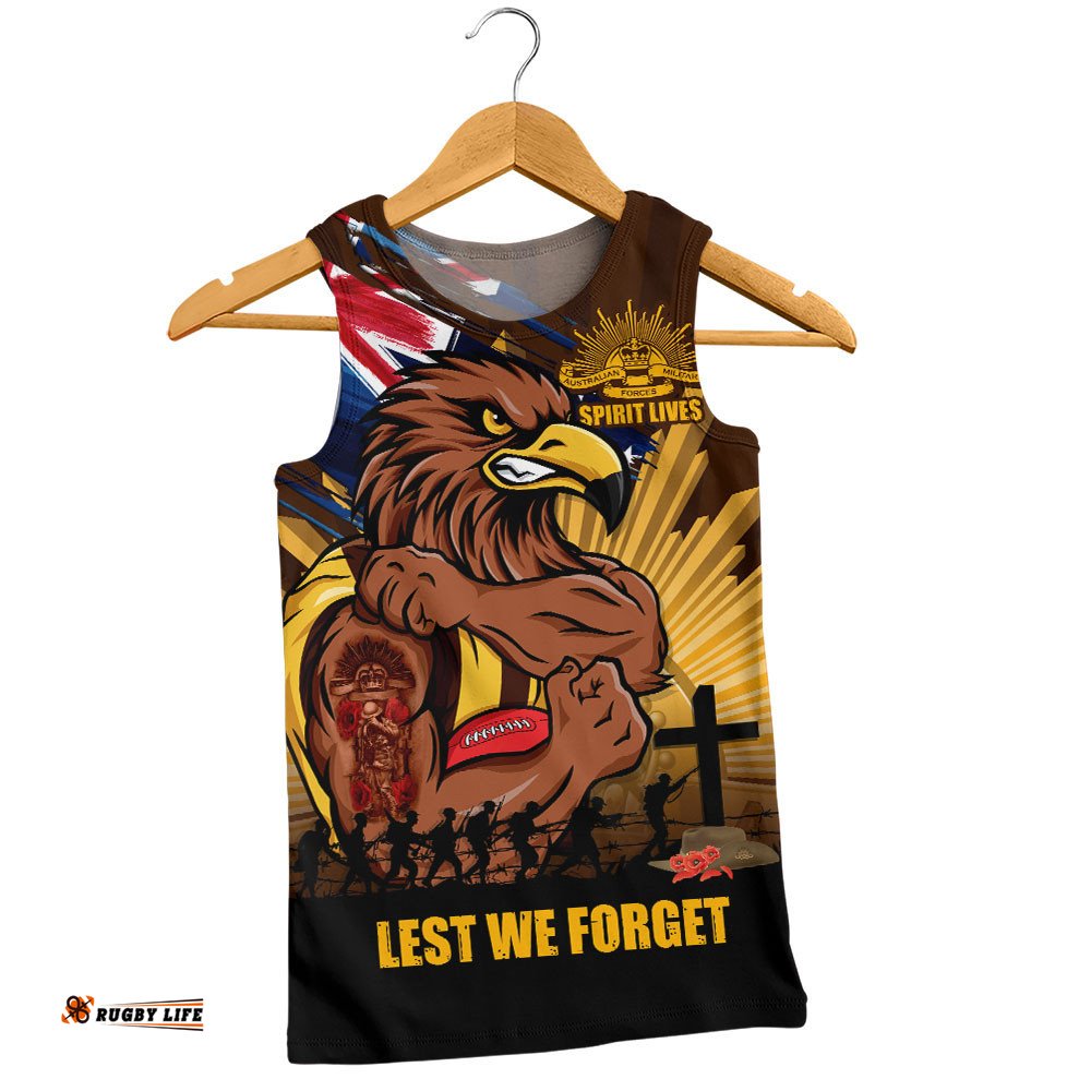 Hawthorn Men Singlet ANZAC Day Honour And Football Legacy