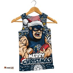Carlton Men Singlet Ugly Christmas Knit Patterns Vintage Jersey