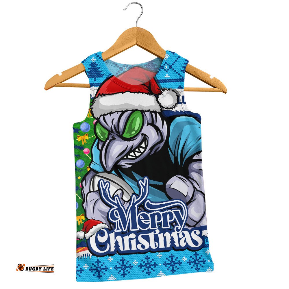 New South Wales Blues Men Singlet Merry Christmas Game Day Knit Style Team Edition