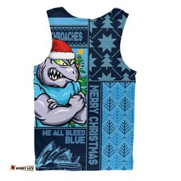 New South Wales Blues Men Singlet Winter Knit Magic Holiday Spirit