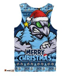 New South Wales Blues Men Singlet Merry Christmas Festive Spirit Edition