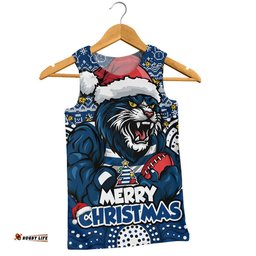 Geelong Cats Men Singlet Ugly Christmas Knit Patterns Vintage Jersey