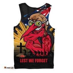 Essendon Men Singlet ANZAC Day Honour And Football Legacy