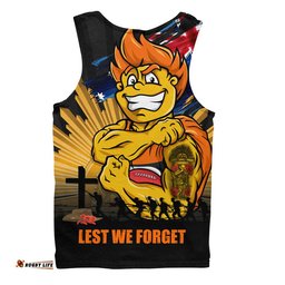 GWS GIANTS Men Singlet ANZAC Day Honour And Football Legacy