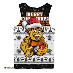 GWS GIANTS Men Singlet Special Ugly Christmas Holiday Footy Fans