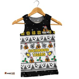 Richmond Men Singlet Special Ugly Christmas Holiday Footy Fans