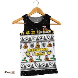 Richmond Men Singlet Special Ugly Christmas Holiday Footy Fans