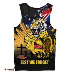 Richmond Men Singlet ANZAC Day Honour And Football Legacy