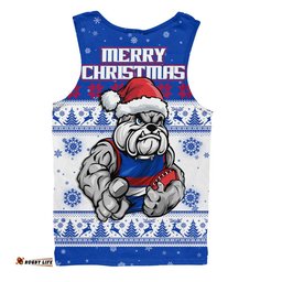 Western Bulldogs Men Singlet Special Ugly Christmas Holiday Footy Fans