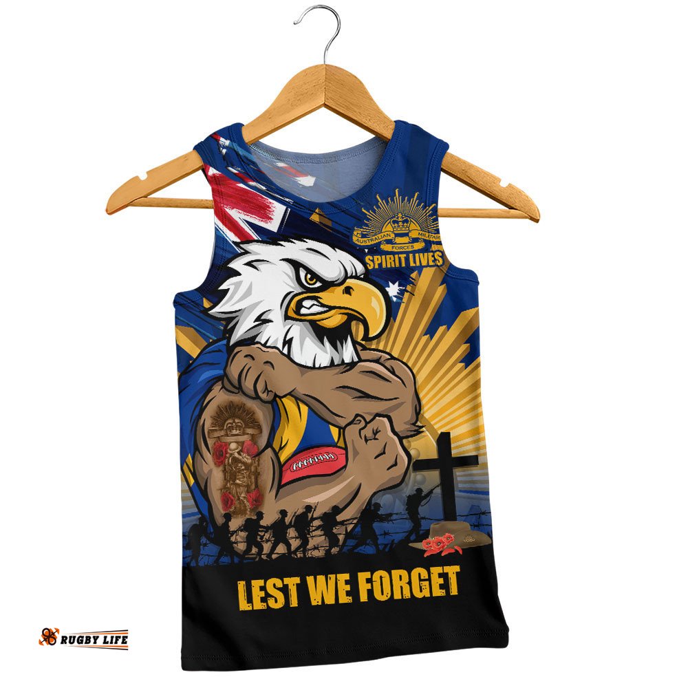 West Coast Eagles Men Singlet ANZAC Day Honour And Football Legacy