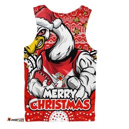 Sydney Swans Men Singlet Ugly Christmas Knit Patterns Vintage Jersey