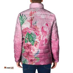 Australia Cockatoos Breast Cancer Padded Jacket Faith Hope Love LT05