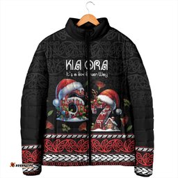 Aotearoa Six Seven Personalized Padded Jacket New Zealand Funny Christmas LT9