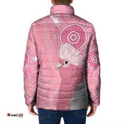 Australia Breast Cancer Awareness Padded Jacket Galah Faith Hope Love Pink Month LT14