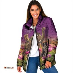 ANZAC Day Padded Jacket Lest We Forget The Animals Of War LT15