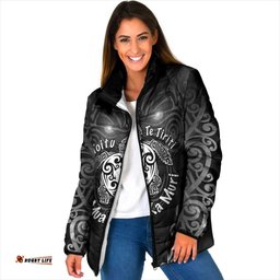 Aotearoa Toitu Te Tiriti Padded Jacket Ka Mua Ka Muri LT05